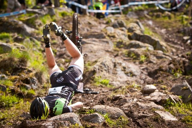 Cyclocross World Championships in Koksijde face plant fail